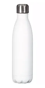 GARRAFA TÉRMICA DE BRANCA PARA SUBLIMAÇÃO - 750ML