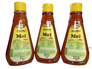 Mel ALTOMEL 500g - Bisnaga PET CX14