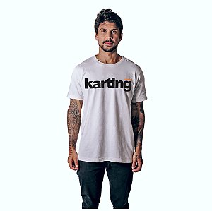 Tshirt Karting Branca