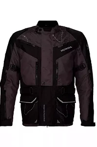 Jaqueta Honda Parka Adventure Preto/Cinza