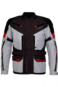 Jaqueta Honda Parka Adventure Preto/Vermelho