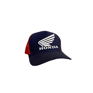 Boné Honda Racing Vintage Azul / Vermelho