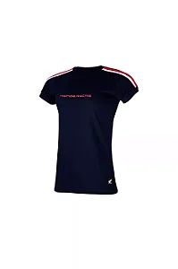 Camiseta Feminina Classic Racing Azul