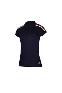 Polo Feminina Classic Racing Azul