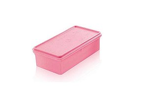 TUPPERWARE MAXI CAIXA 2,5 LITROS ROSA QUARTZO + GRADE DE BRINDE