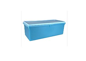TUPPERWARE MEGA CAIXA 6 LITROS AZUL