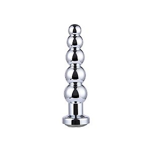 PLUG ANAL COM ESFERAS MASSAGEADORAS -  ESCALONADO