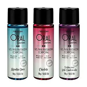 Oral Gourmet Mini Gel Beijável que Esquenta - 18g