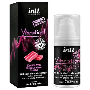 VIBRATION GEL EXCITANTE QUE VIBRA SABOR CHICLETE - 17ML