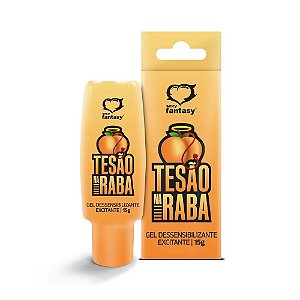 TESÃO NA RABA GEL DESSENSIBILIZANTE E EXCITANTE ANAL - 15G
