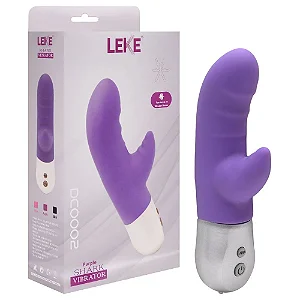 Vibrador Rabbit Recarregável 10 Modos - Leke