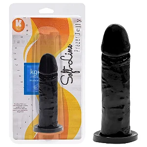 Pênis De Borracha Maciço 15,5x3,7cm Kgel