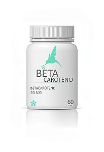 Betacaroteno 50 mg c/ 60 cápsulas