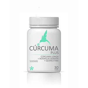Curcuma plus 500mg - 30 cápsulas