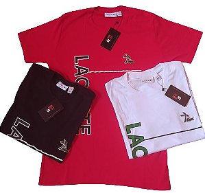 camisa lacoste com coqueiro