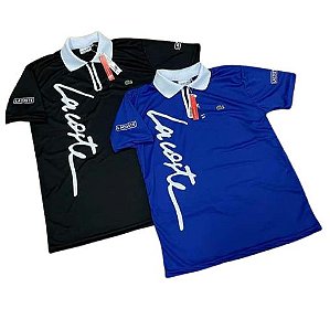 Camisa Lacoste Gola Polo c/ Zíper