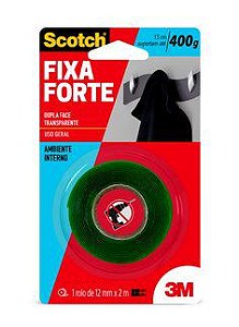 FITA DUPLA FACE FIXAFORTE 12MM X 2M