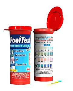 KIT POOLTEST 4X1 50 TIRAS HIDROALL