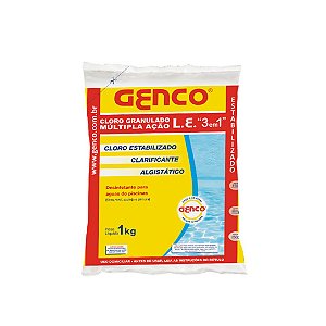 GENCO CLORO GRAN MULTIPLA ACAO 3X1 1 KG GENCO