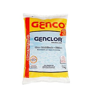 GENCLOR CLORO EST. GRAN. 1KG GENCO