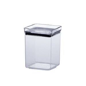 POTE DE ACRILICO QUAD LUMINI EMP C/TP HERM 1000ML