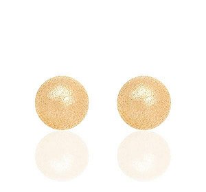 BRINCO ROMMANEL DOURADO FORMADO POR BOLA FOSCA 526031