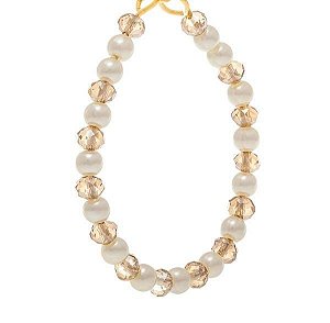 BRINCO ROMMANEL DOURADO BASE NAVETE ABAULADA ESCOVADA 525019-00-01