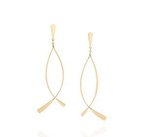 BRINCO ROMMANEL DOURADO PEÇAS GEOMÉTRICAS VAZADAS 525564-00-00