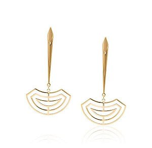 BRINCO ROMMANEL DOURADO COM FILETE LISO 525599-00-00