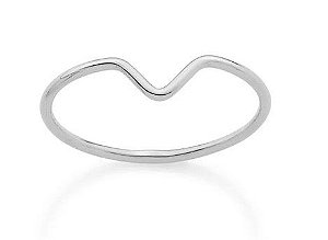 ANEL ROMMANEL RHODIUM SKINNY RING 110687