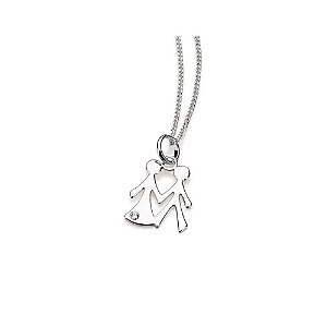 PINGENTE ROMMANEL RODHIUM CASAL COM CRISTAL – 140509