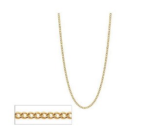 CORDÃO ROMMANEL FIO CADEADO 50 CM - 531639