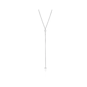 CORDÃO ROMMANEL RODHIUM GRAVATA GOTAS DE ZIRCONIA - 130362