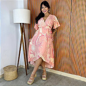 VESTIDO FLORENÇA - VESTIDO ENVELOPE MULLET (MAIS CURTO NA FRENTE E COMPRIDO ATRÁS)