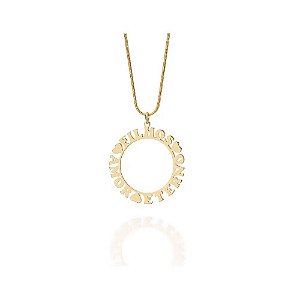 PINGENTE ROMMANEL MANDALA FILHOS AMOR ETERNO 541900
