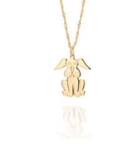 PINGENTE ROMMANEL CACHORRO ARTICULADO 541838