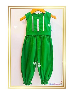 Macacão Infantil Fru-Fru Sob Encomenda