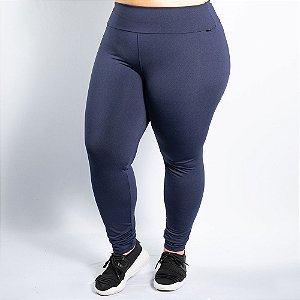 Combo 3 Leggings Nice ( Preto, Marinho e Mescla ) - Janfer Sport