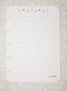 Refil p/ caderno a partir de R$ 7,00