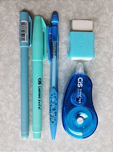 Kit escolar com 5 itens