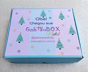 Caixa Surpresa de Natal (GabiSuBox)