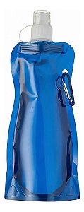 Squeeze Dobrável 480ml com Mosquetão Personalizado – Livre de BPA