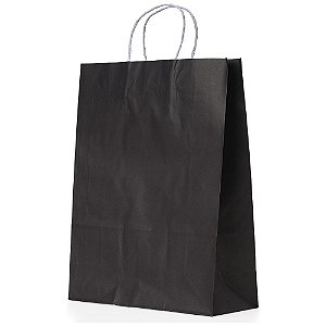 Sacola Kraft Grande com Alça de Papel Personalizada – Packs a partir de 50 un.