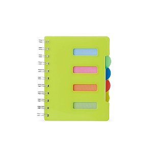 Caderno Pequeno com 4 Divisórias Personalizado – Packs a partir de 50 un.