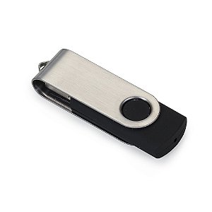 Pen Drive Giratório de Metal 8GB Personalizado – Packs a partir de 10 un.