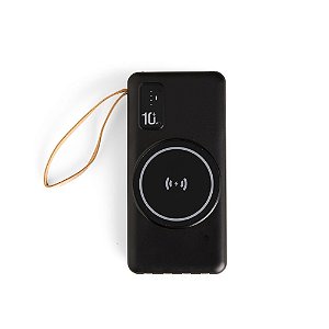 Power Bank 10.000mAh Indução ou Cabo Personalizado – Packs a partir de 10 un.