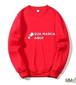 Moletom Gola Careca Premium Personalizado – Packs a partir de 5 un.