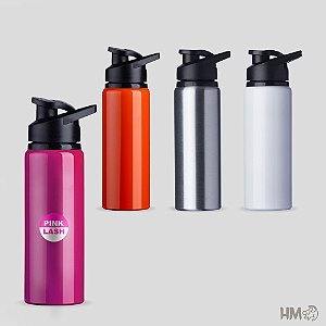 10 Squeeze Alumínio 600ml Personalizadas