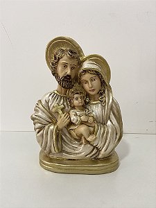 Imagem de Sagrada Família 18cm Coleção OURO