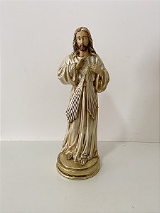 Imagem de Jesus Misericordioso 30cm Coleção OURO